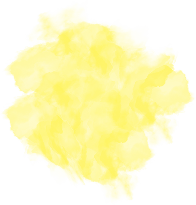 yellow splash watercolor brush